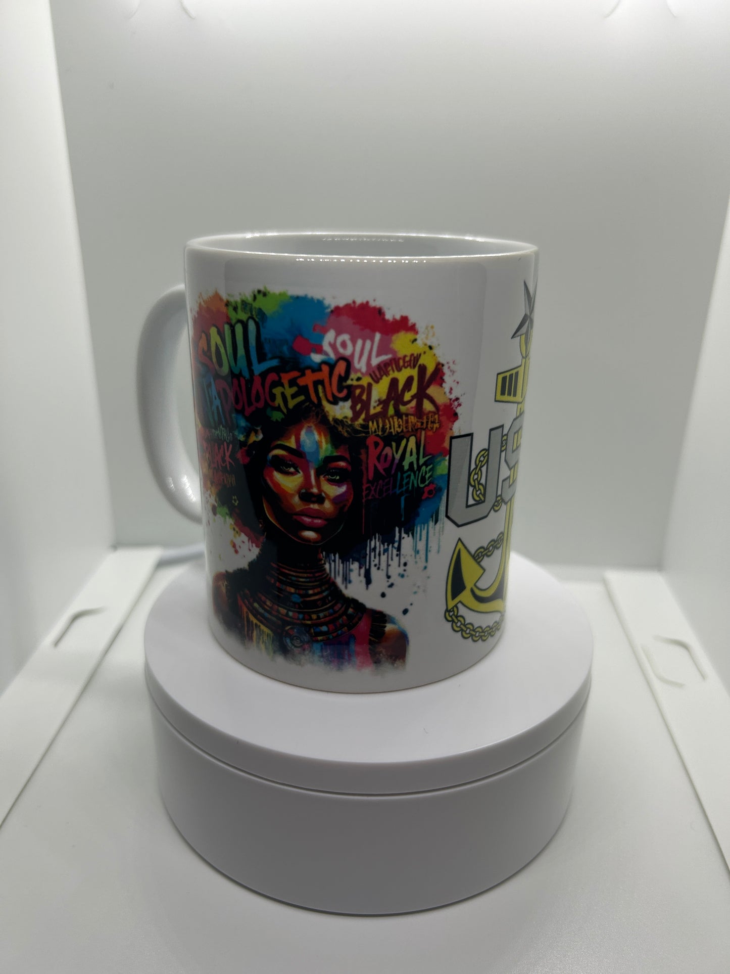 Navy Senior Chief Juneteenth Mug 11oz