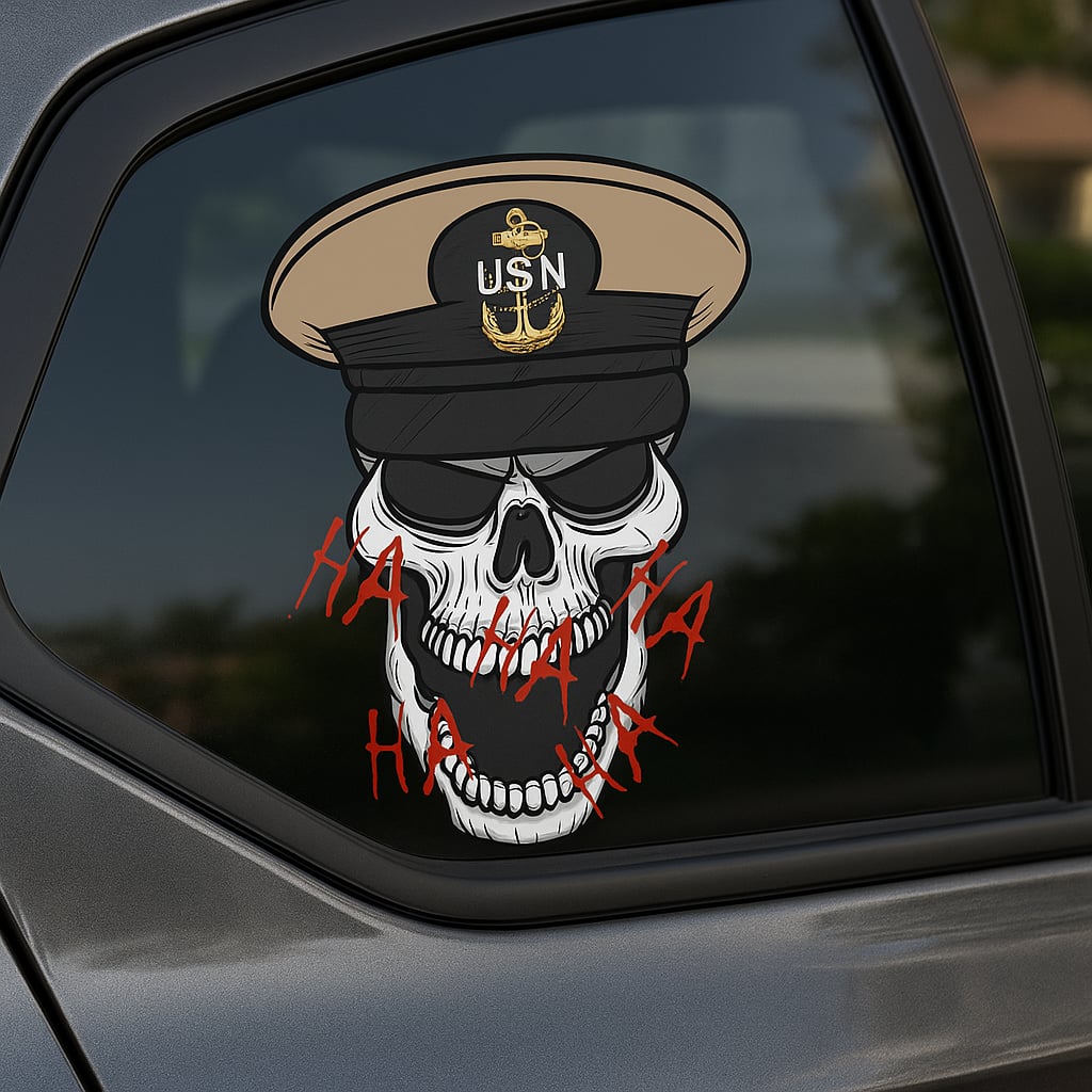 Chief car decal 8 inches