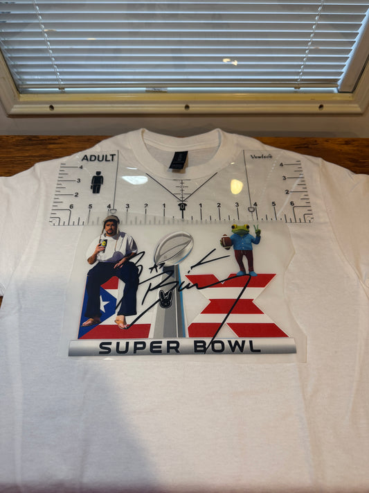 Bad Bunny Super Bowl Graphic Tee | Game Day Unisex T-Shirt