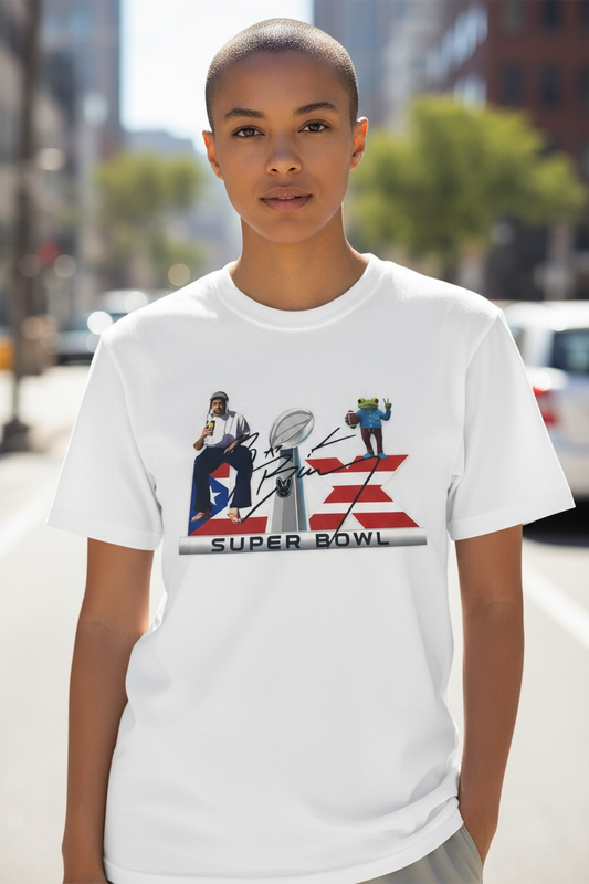 Bad Bunny Super Bowl Graphic Tee | Game Day Unisex T-Shirt